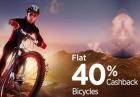 Cycling Upto 13% Off + Extra 40% Cashback