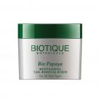 Biotique Bio Papaya Revitalizing Tan-Removal Scrub for All Skin Types, 75g