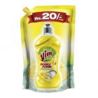 Vim Dishwash lemon pouch 120ml - Free Shipping