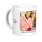 Hugs For You Mug (Personalised with picture and text) 330 ml