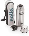 Cello Lifestyle Double Wall 750 ml Flask  (Pack of 1, Silver)