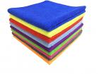 Softspun Microfiber Car Cleaning Cloth (Set of 5, Multicolour)