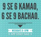 Ghar Wapsi sale 6 PM - 9 PM ( on APP)