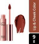 Lakme 9 to 5 Weightless Mousse Lip & Cheek Color  (Brick Bloom, 9 g)