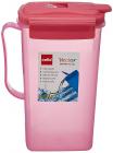 Cello Vector Plastic Multi Serve Jug Set, 1.5 Litres, Set of 2, Pink