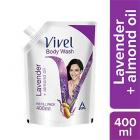 Vivel Body Wash, Lavender and Almond Oil, 400 ml