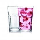 Cello Bello Glass Tumbler Set, 300 ml, Set of 2, Transparent