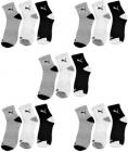 Puma Men & Women Ankle Length Socks  (Pack of 15)