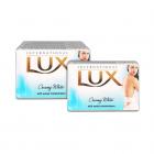 Lux International Creamy White Soap Bar (Buy 4 Get 1)