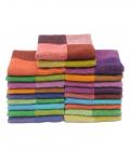 Rich Cottons Color Squares Face Towels - Set of 20 pcs