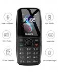 Philips Xenium E108 Dual SIM Mobile Phone-Black