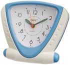 Orpat Beep Alarm Clock (White and Blue, TBB-337)