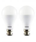 Wipro 12W (Pack Of 2) LED Bulb 6500K (Cool Day Light)