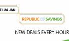 Republic of Savings on Snapdeal | 21-Jan to 26-Jan
