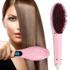 Willsbury Professional Ceramic Hair Straightener Brush With Digital Display Temperature Control