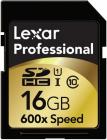 Lexar 16GB SDHC 600X 90MB/S Class 10 High Speed Memory Card
