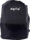 DigiFlip RC001 Rain Cover for Laptop Backpacks and Laptop Bags(Black)