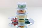 MasterCook - 290 ml, 580 ml, 1000 ml, 1700 ml, 2700 ml Plastic Grocery Container  (Pack of 5, Blue)