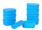 Signoraware Cute Container Set, 100ml, Set of 8, Turkish Blue