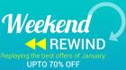 Replaying the best offers of January upto 70% off