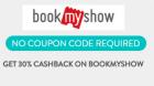 Get 30% Cash back on Bookmyshow when pay with Mobikwik Wallet, Max cash back Rs. 100