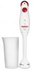 Maharaja Whiteline Turbomix Plus 350-Watt Hand Blender (White and Red)