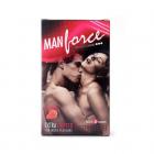 Man Force Extra Dotted Condoms -Strawberry Flavoured