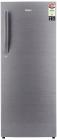 Haier 220 L 4 Star Direct-Cool Single Door Refrigerator (HRD-2204BS-R/HRD-2204BS-E, Brushline Silver and Silver Vivid)