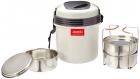 Milton Electron Containers Lunch Box, Set of 3 (Grey)