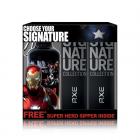 Axe Signature Perfume, 122ml (Pack of 2) with Free Captain America Sipper