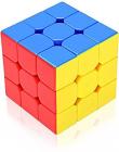 Toykart Premium Stickerless - 3X3X3 Speed Cube, Multi Color