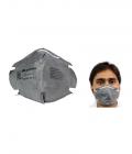 3m Anti-pollution Bike/scooter Riding/driving Face Mask-grey