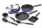 Crystal Eco Series Cookware Set  (PTFE (Non-stick), 8 - Piece)