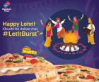 Enjoy 25% off on a Min Bill of Rs . 350 on Pizza