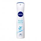NIVEA Fresh Natural Deodorant, 150ml, for fresh feeling 48h Gentle Care with Ocean Extracts