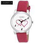 Laurels February Analog Silver Dial Women