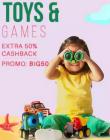 Toys & Games - Extra 50% Off