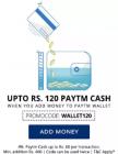 4% cashback when you add money to your Paytm Wallet
