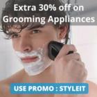 Get Extra 30% OFF on Grooming Appliances (Max. Rs 350) + 10% Cashback via Paytm