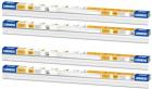 Luminous Indus 18W Straight Linear LED Tube Light  (White, Pack of 4)