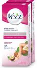 Veet Full Body Normal Skin Waxing Kit Strips  (40, Set of 2)