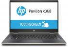 HP Pavilion x360 Convertible 14-cd0081TU 14-inch FHD Slim Laptop with Pen(8th Gen Intel Core i5-8250U/256 GB SSD/8GB RAM/Windows 10), Pale Gold