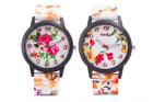 Silicon Floral Watches by Abrazo for Women