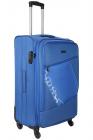Nasher Miles Bogota Expander Soft Side Cabin Luggage| Blue 20 Inch/55CM Trolley Luggage Bag