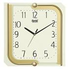 Ajanta Quartz Plastic Wall Clock-517 (26.3cm x 24.7cm, Ivory)