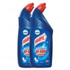 Harpic Powerplus Disinfectant Toilet Cleaner, Original, 1 L (Pack of 2)
