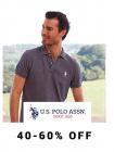 U S Polo Assn 40% - 60% Off