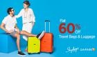 Upto 50% Off + Extra 60% off On Bags & Luggage
