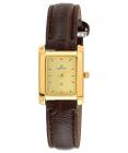 Maxima Formal Gold Analog Gold Dial Women