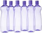Princeware Aster Pet Fridge Bottle Set, 975ml, Set of 6, Violet